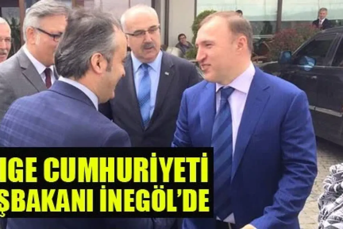 Adıge Cumhuriyeti Başbakanı İnegöl'de