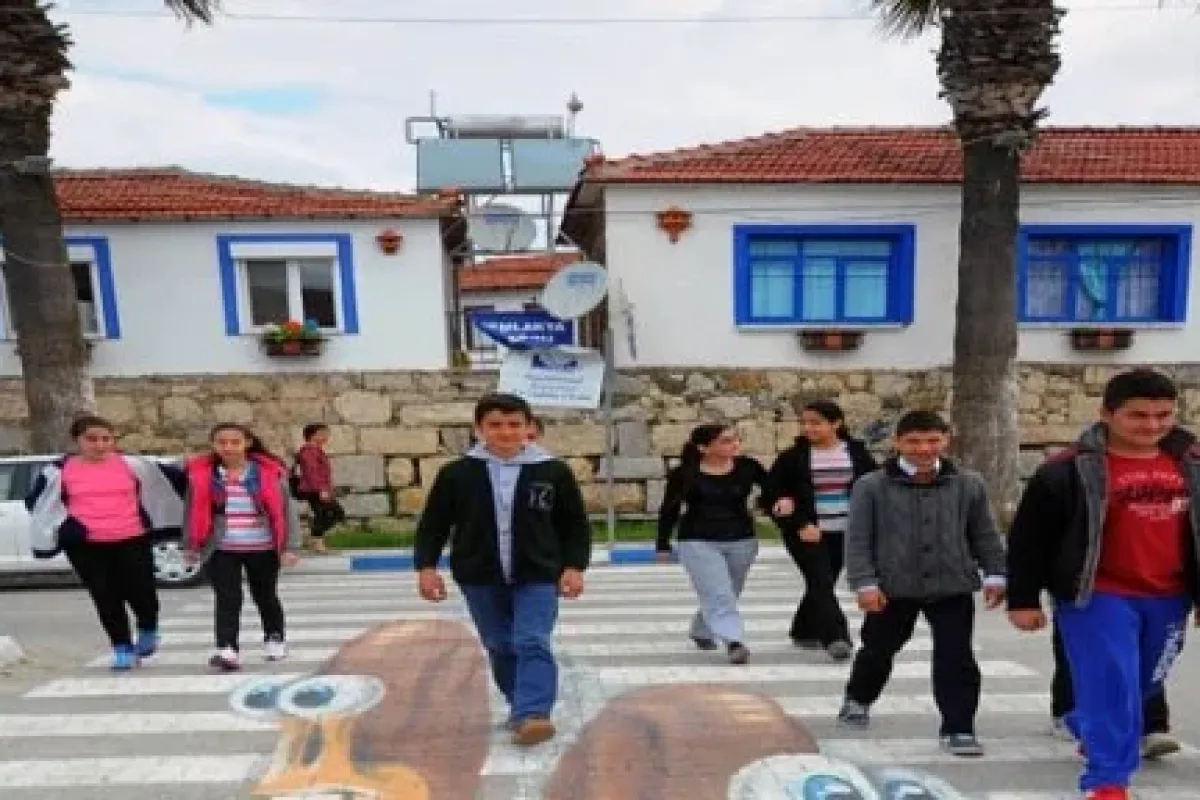 Türkiye’de bir ilk: 3 boyutlu yaya geçidi