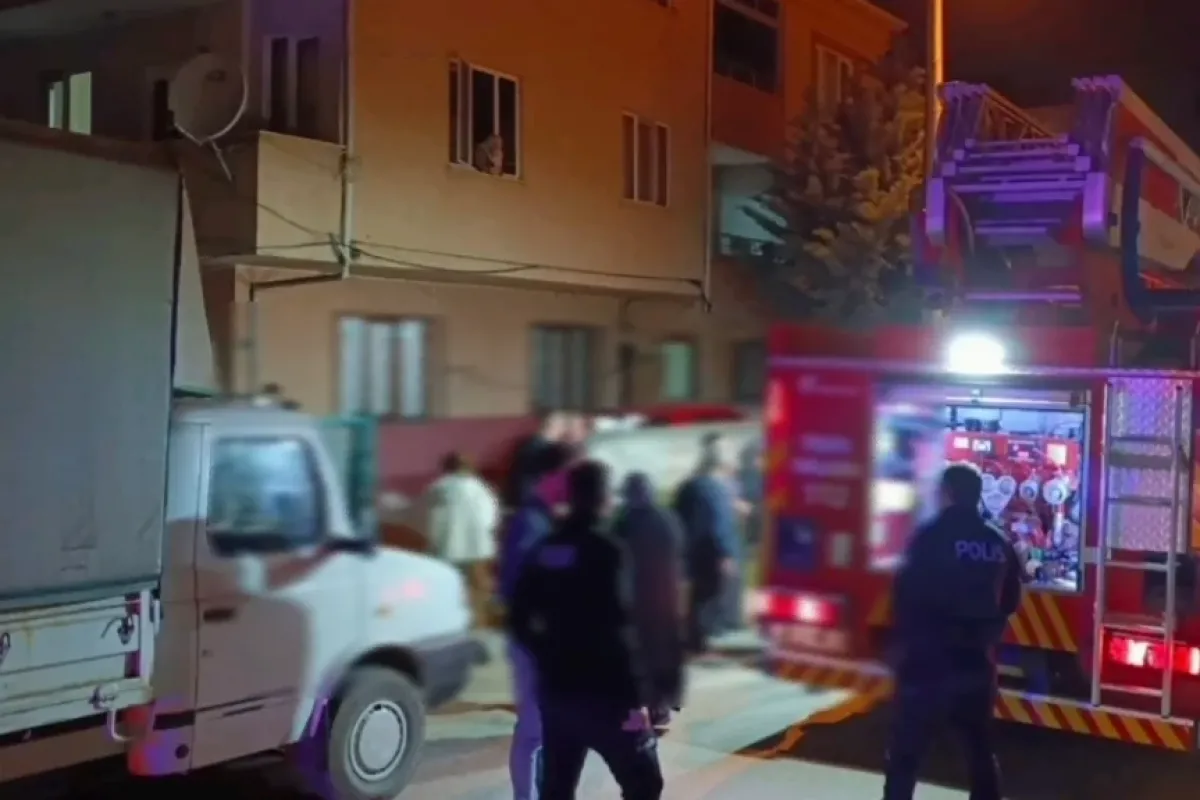İnegöl'de eski eşinin evine molotofkokteyli attı