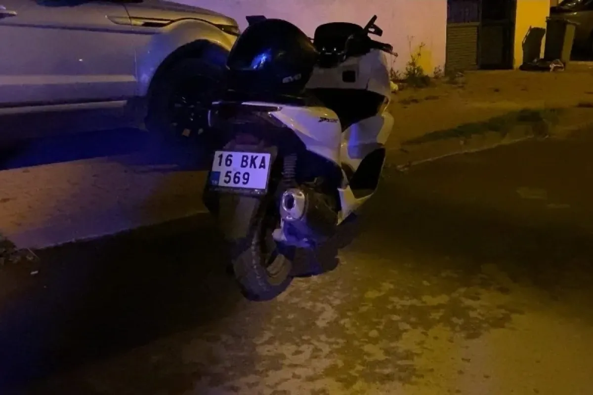 Otomobil ile çarpışan motosikletin sürücüsü yaralandı