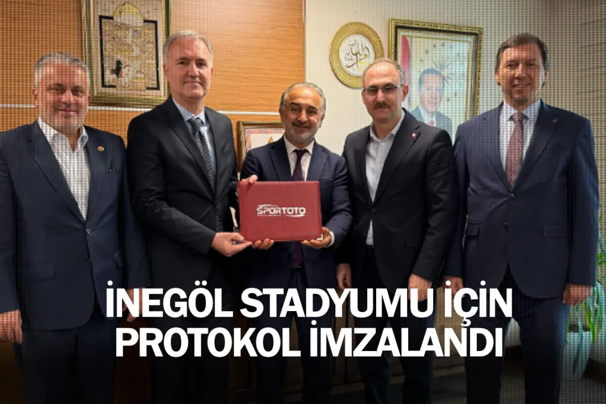 İnegöl Stadyumu için protokol imzalandı