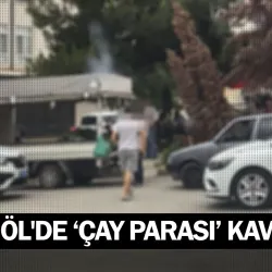 İnegöl'de 'çay parası' kavgası!