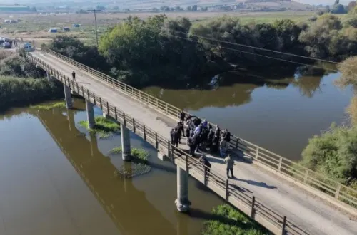 Başkan Vekili Biba, Çeltikçi Köprüsü'nü inceledi