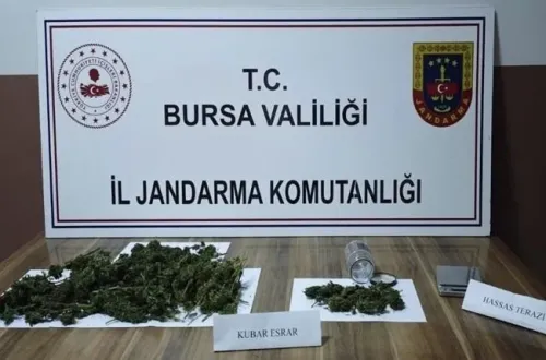 İnegöl'de zehir taciri yakalandı!