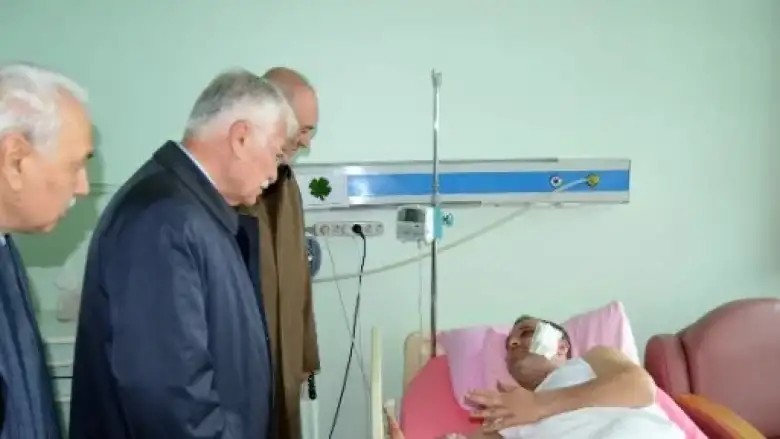 Trabzonspor heyeti o şoförü ziyaret etti