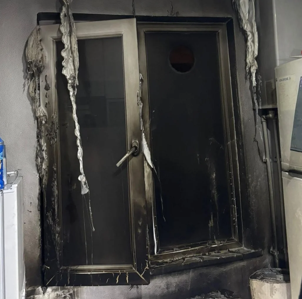 İnegöl'de eski eşinin evine molotofkokteyli attı