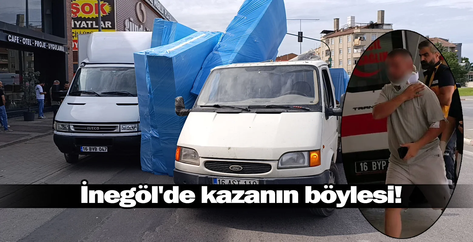 İnegöl'de kazanın böylesi!