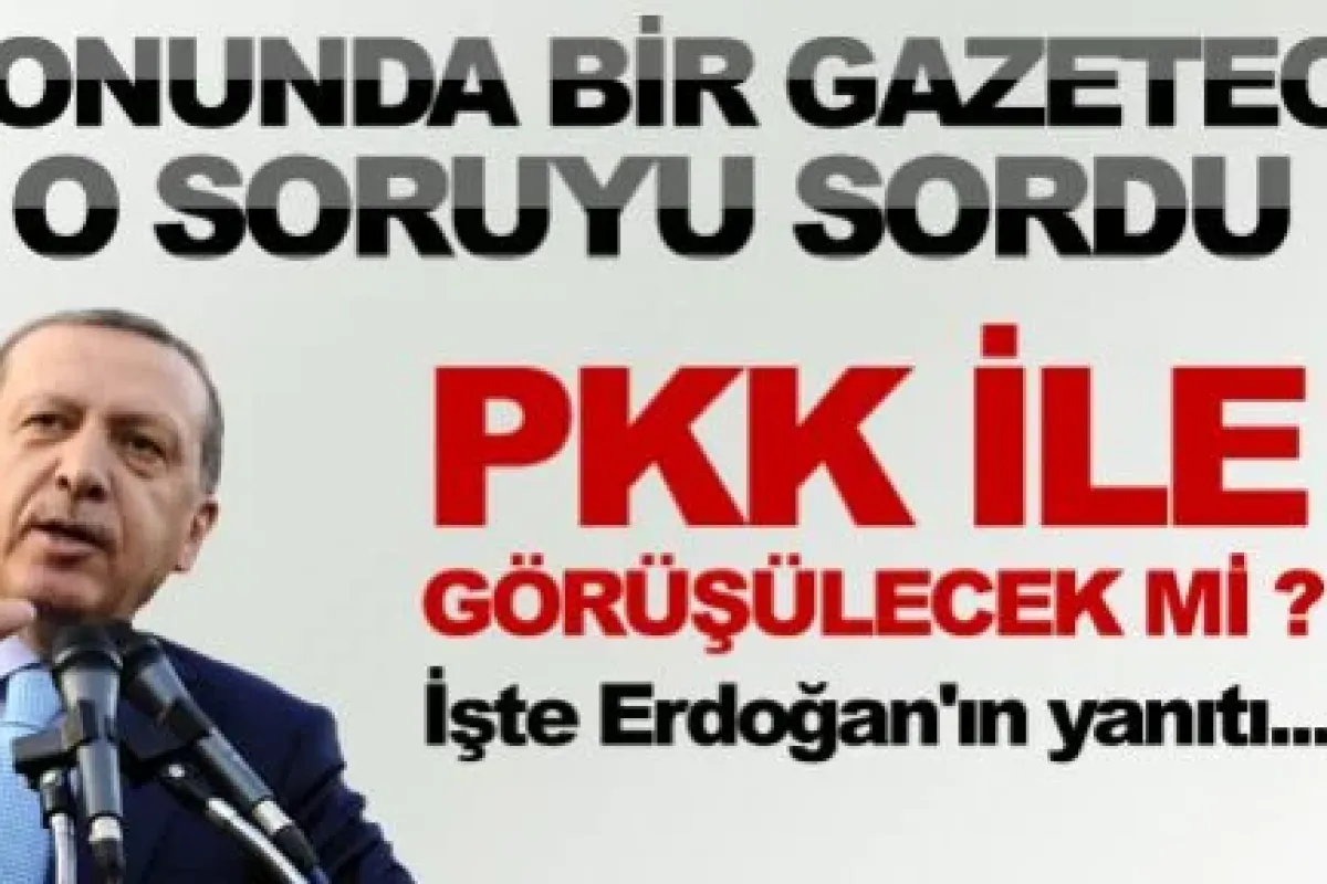 PKK ile görüşülecek mi ?