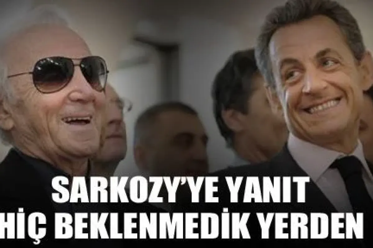 Sarkozy'ye cevap