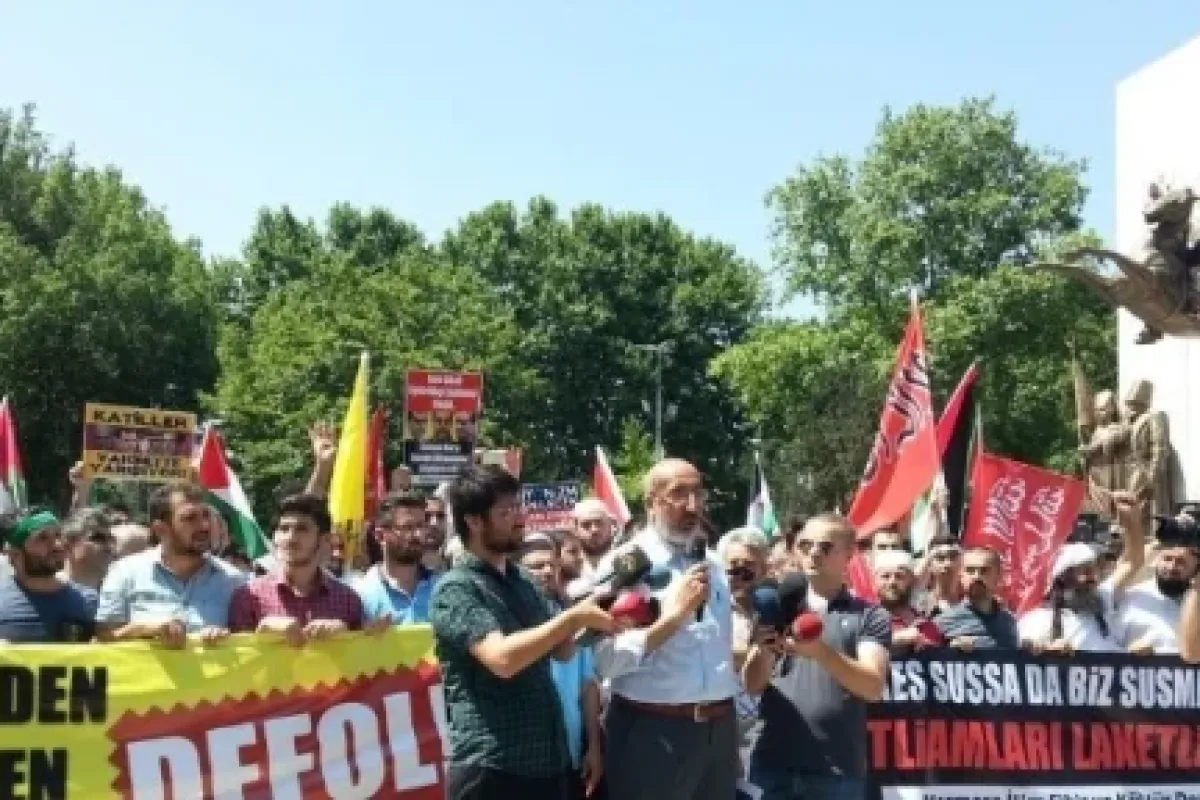 Türkiye Filistin Için Ayakta