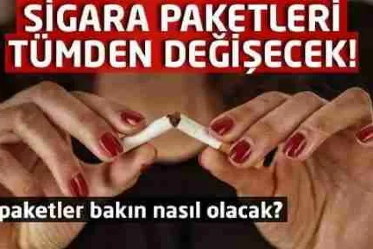 Tiryakiler dikkat paketler değişiyor!