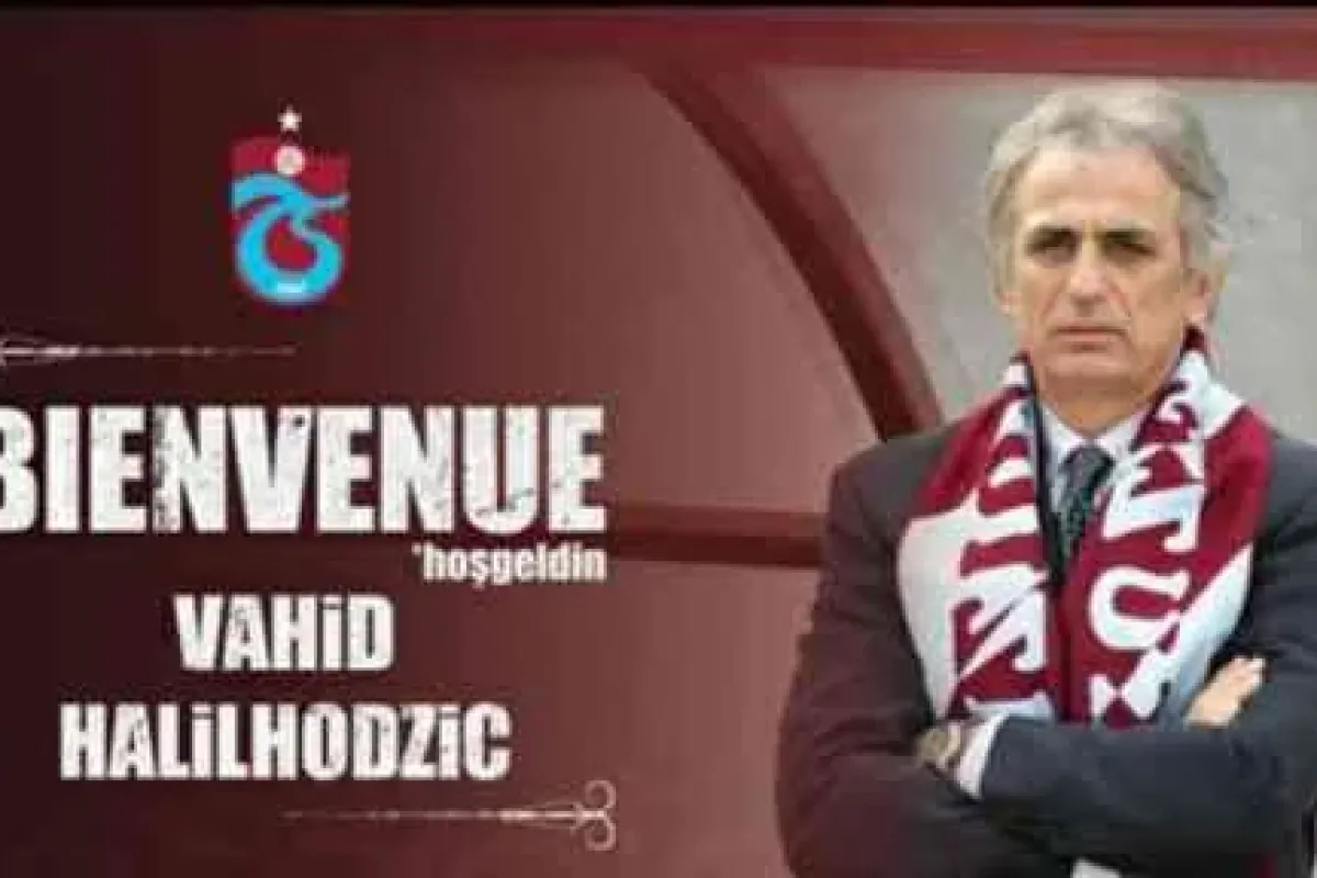 Trabzonspor Halilhodzic"i Borsaya Bildirdi