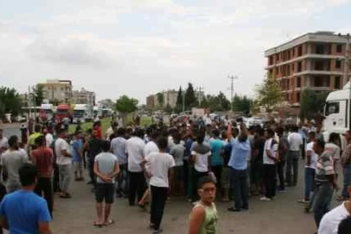 Yol Kapatma Eyleminde Gerginlik