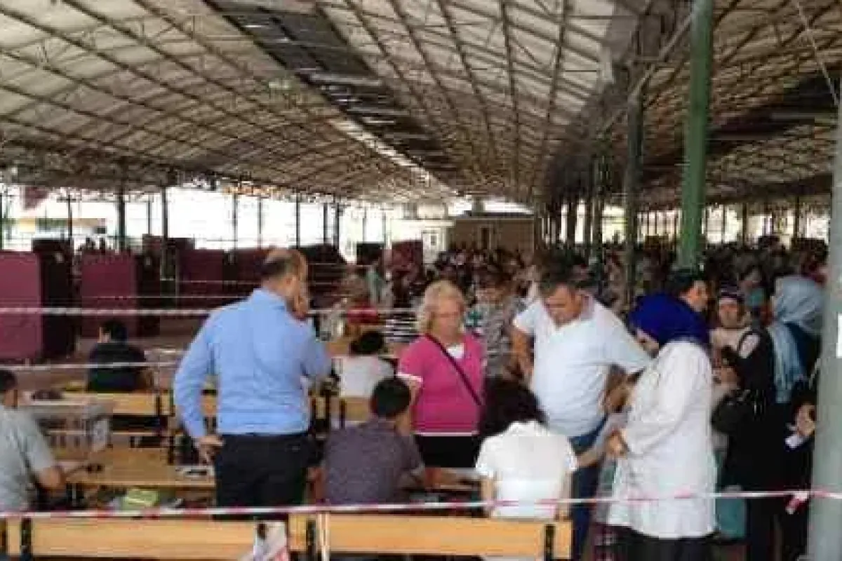 Sosyete Pazarında Sandık Kuruldu