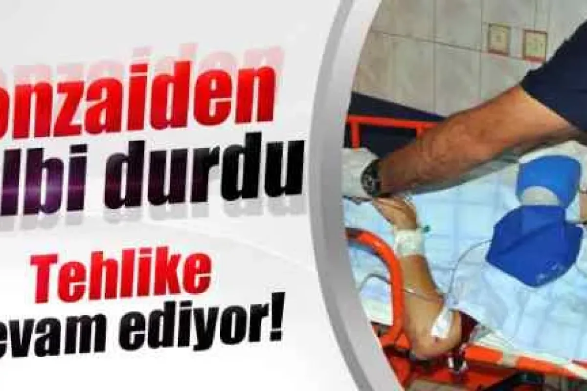 Bonzai'den kalbi duran genç hayata döndürüldü