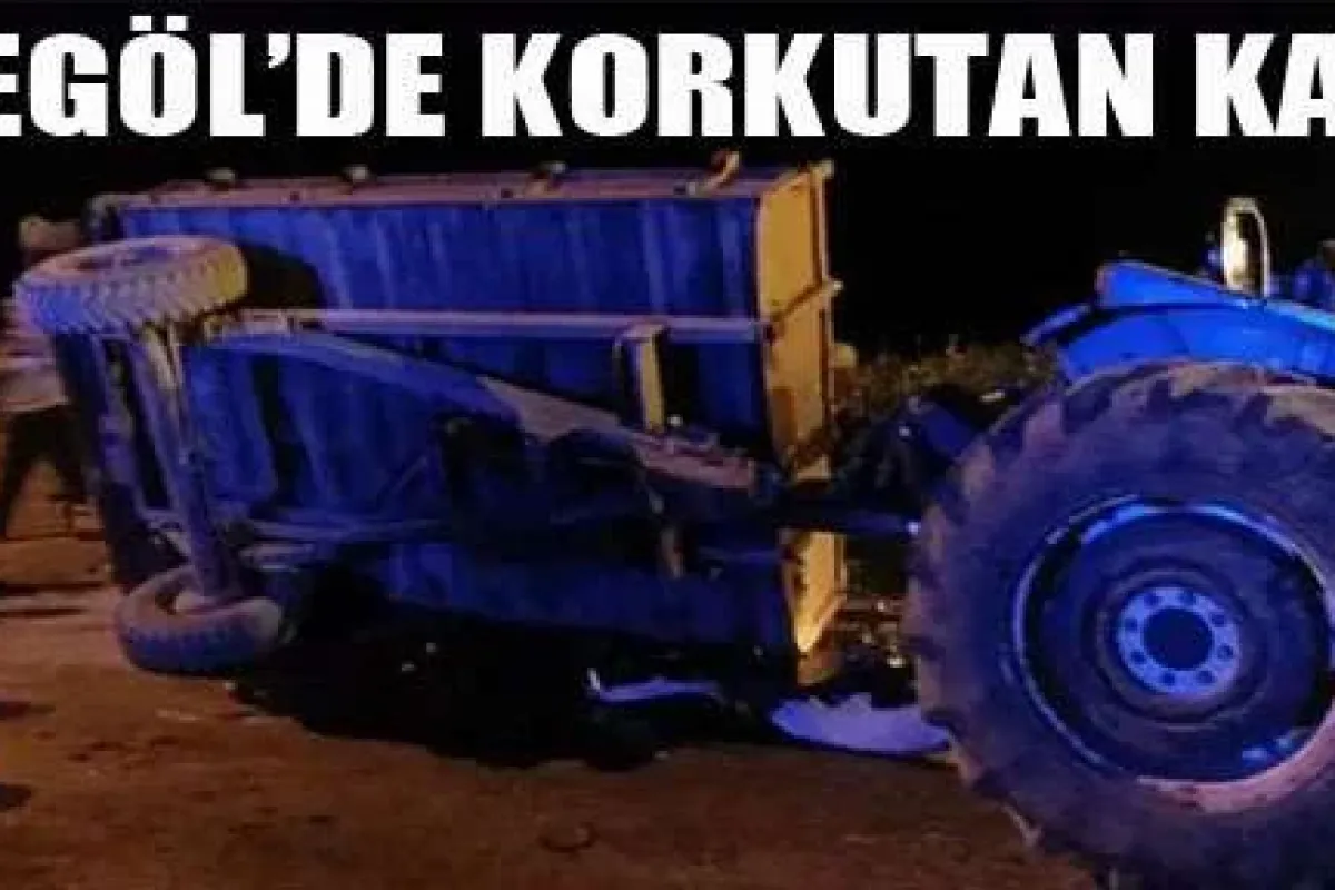 İnegöl'de Korkutan Kaza!
