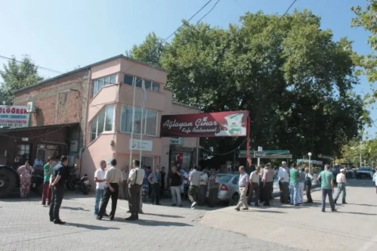 "ağlayan Çınar"ın Çevresindeki Restoranın Yıkımına…
