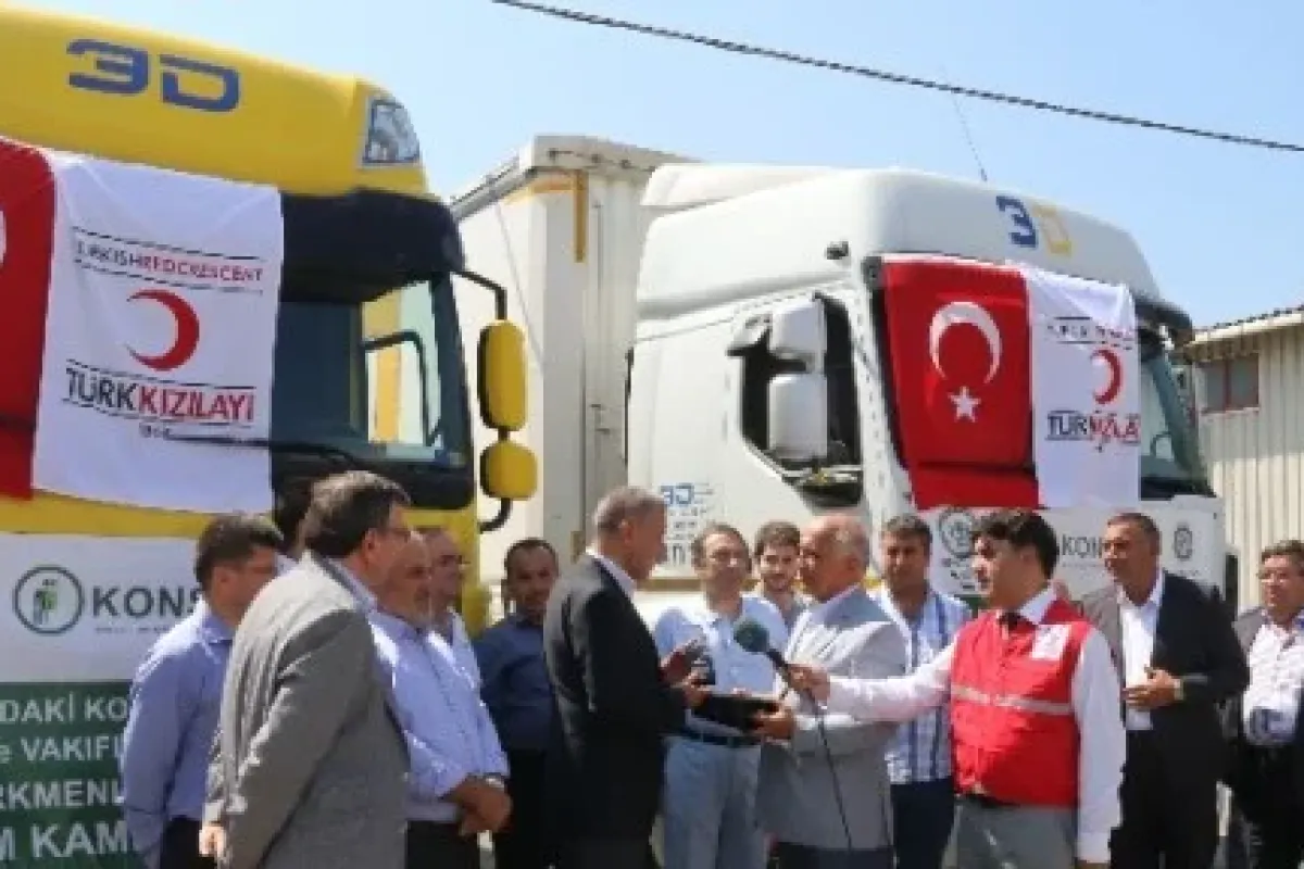 Işid Mağdurlarına Yardımlar Sürüyor