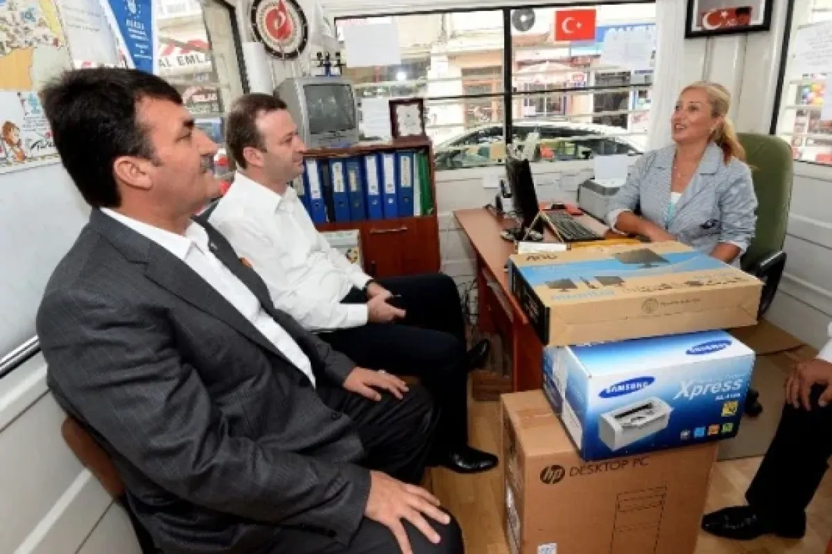 Muhtarlara Bilgisayar Ve Yazıcı Desteği…