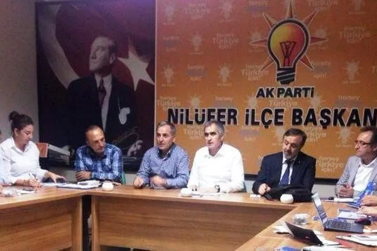 Ak Parti Nilüfer İlçe Yönetimi Toplandı
