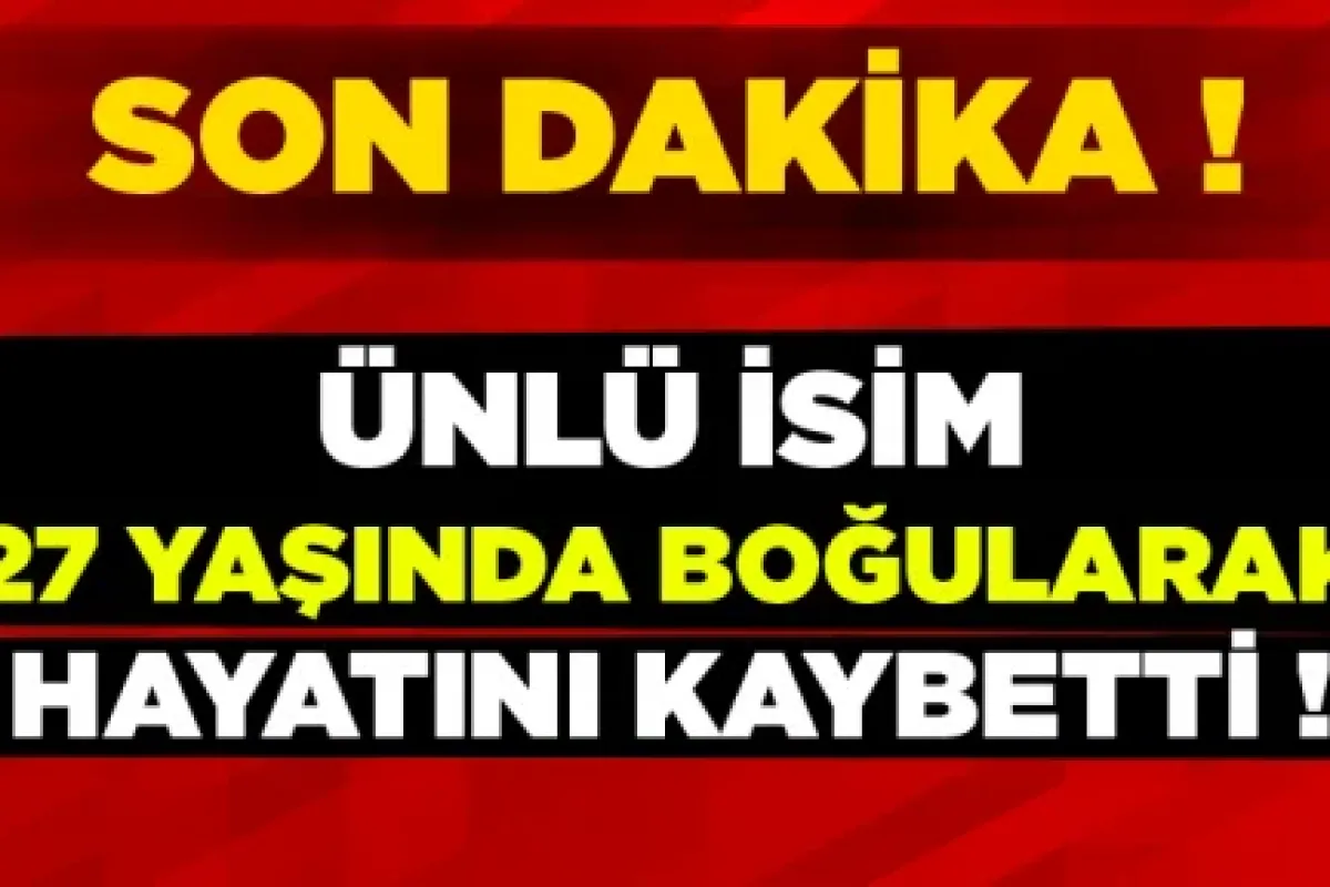 Buz kovasının mucidi boğuldu