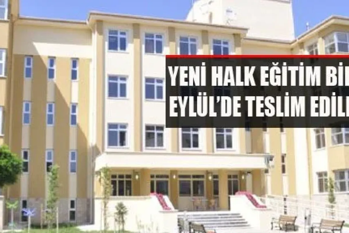 Eylül'de Teslim Edilecek