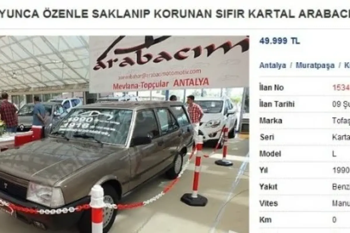 Efsane Araç Satışa Sunuldu