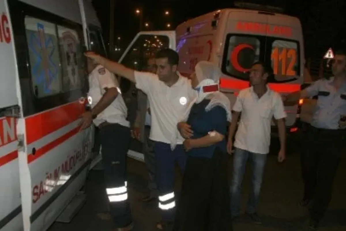 Düğün Konvoyunda Kaza: 2’si Ağır 5 Yaralı