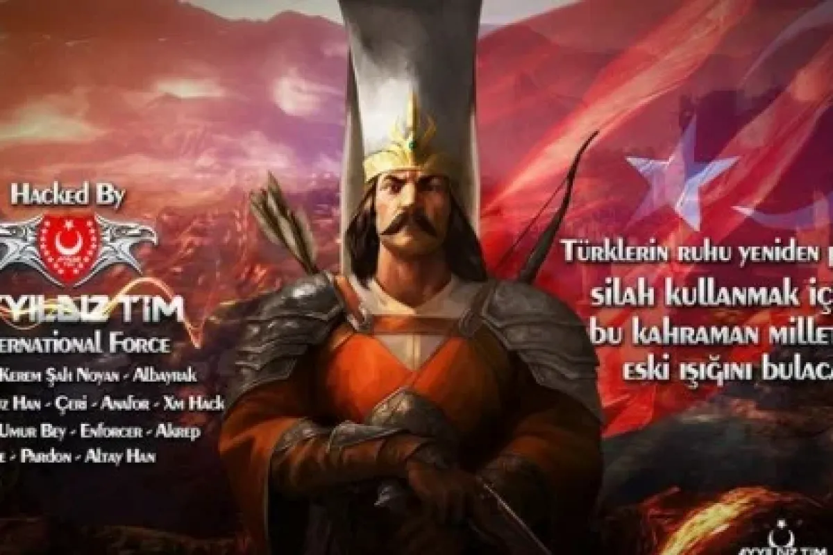Ayyıldız Tim "filistin" Için Hackledi