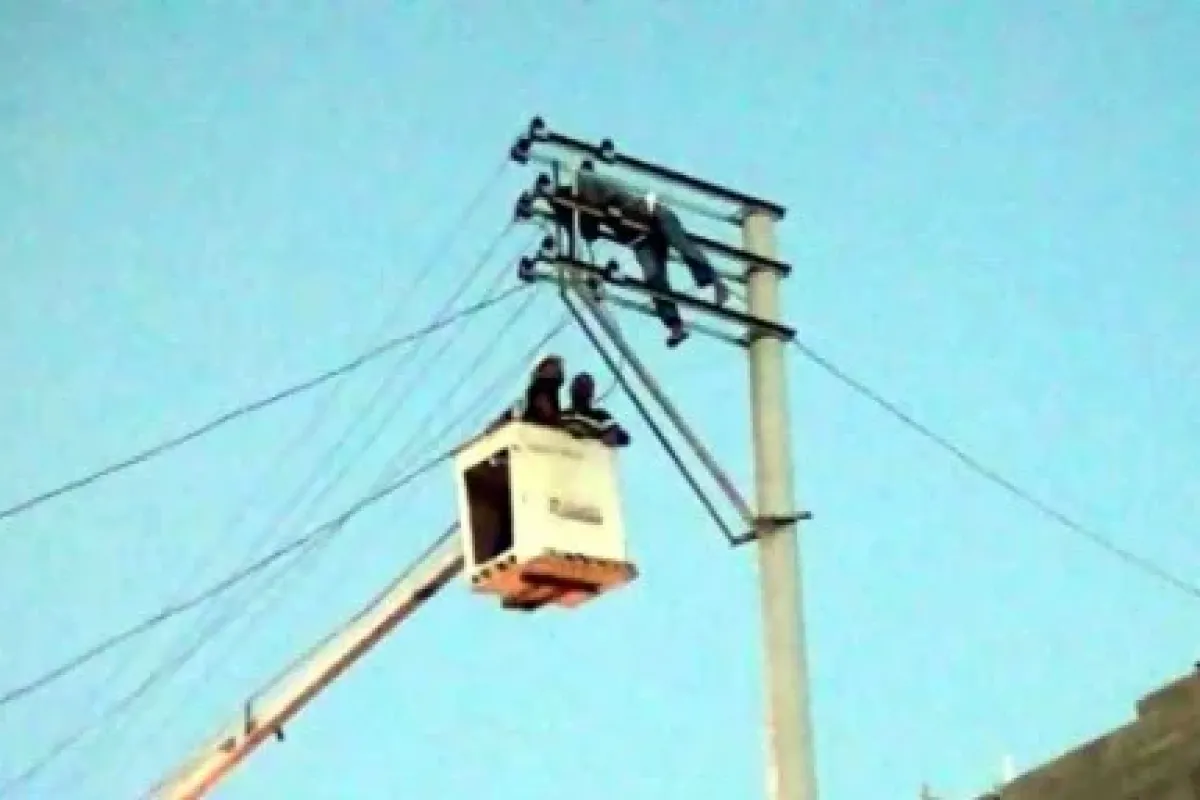 Kaçak Elektrik çekerken öldü