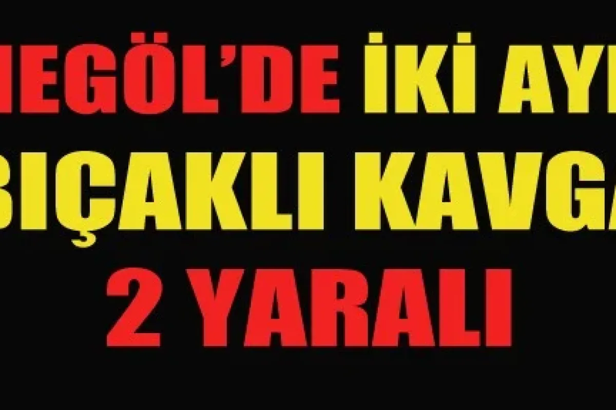 İnegöl'de iki ayrı kavga: 2 yaralı