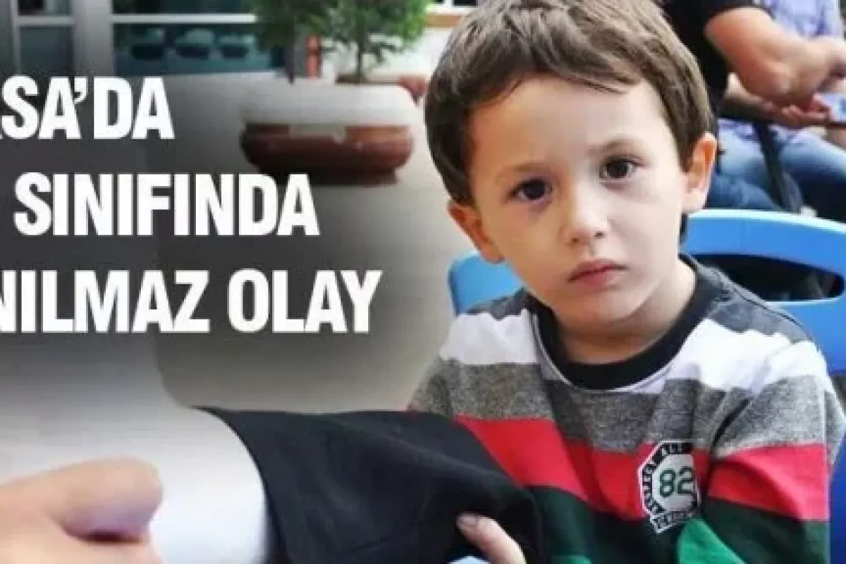 inegöl'de Üzerine Kalorifer Peteği Düşen Minik Öğrenci Yaralandı