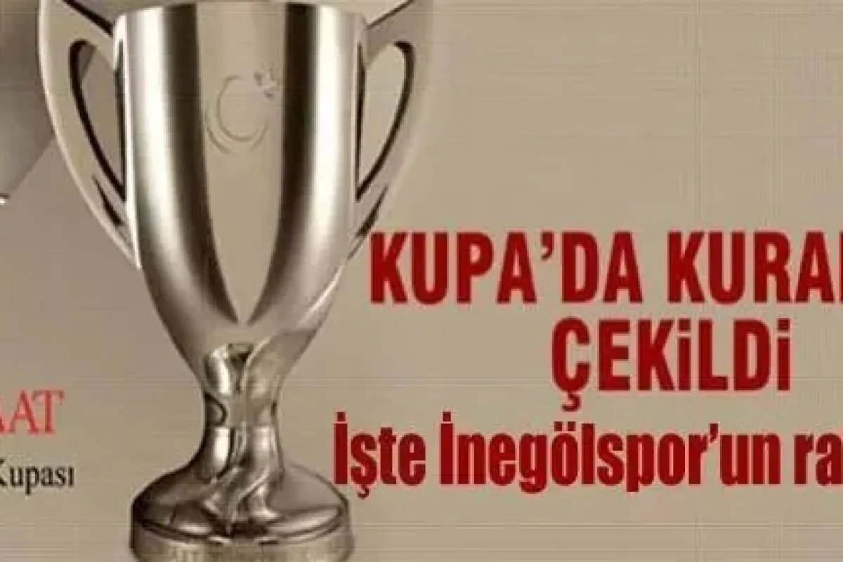 İşte inegölsporun rakibi