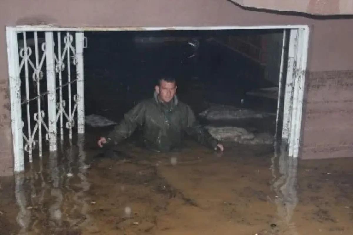 Şiddetli Yağış Bu Hale Getirdi