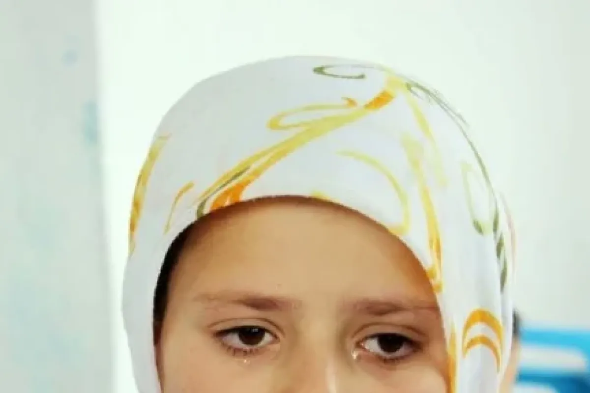 Kız çocuklarının Mutluluk Gözyaşları
