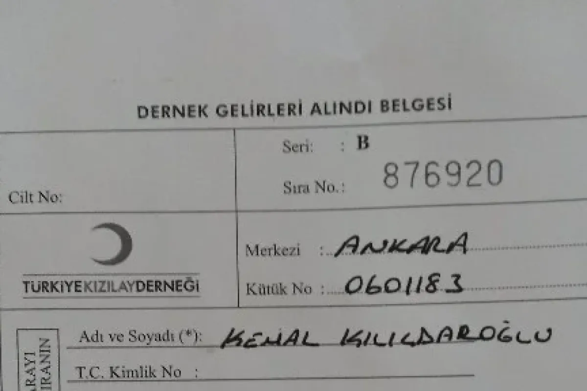 "kılıçdaroğlu’nun Kurbanlarını Kızılay’ın Kesecek"
