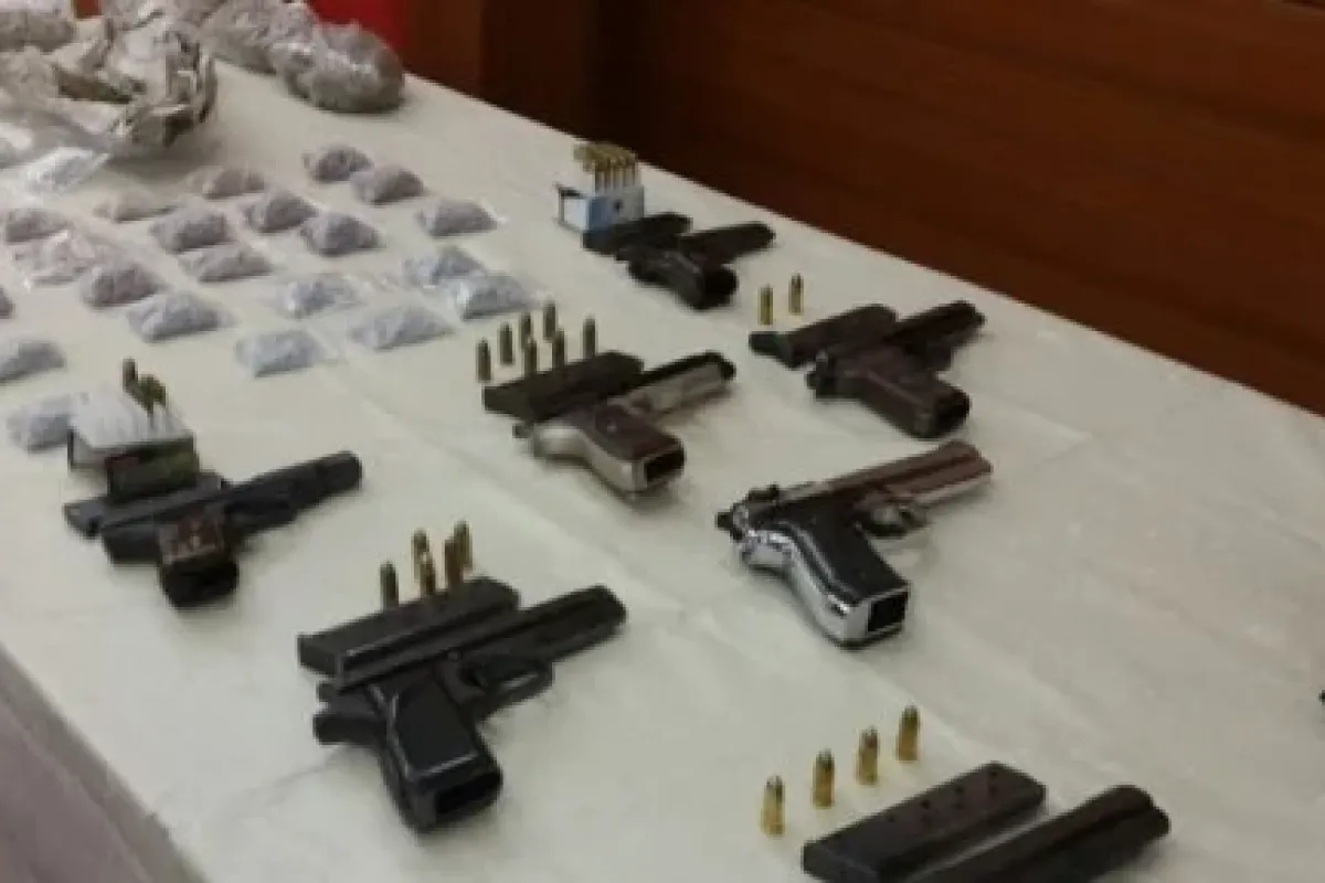 Narkotik Operasyonunda Cephane çıktı