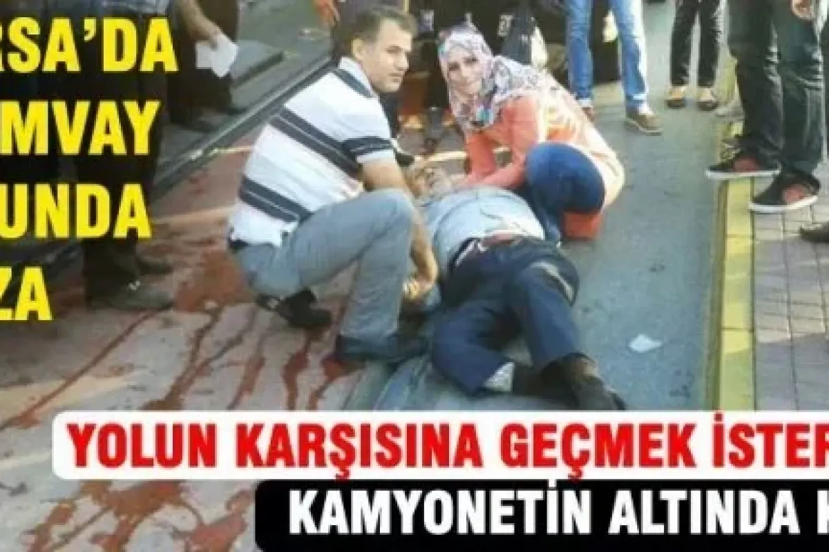 Bursa'da tramvay yolunda can pazarı!