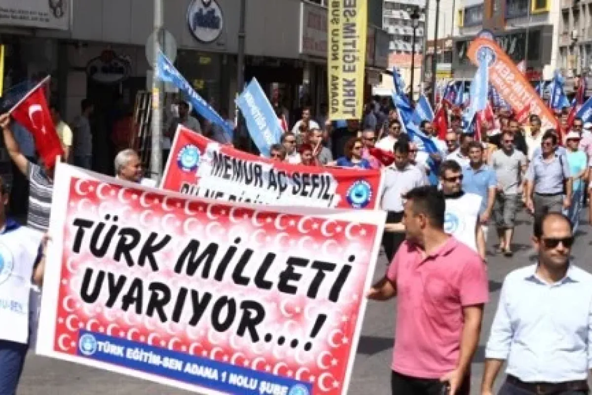 Eğitimciler 1 Günlük Iş Bıraktı