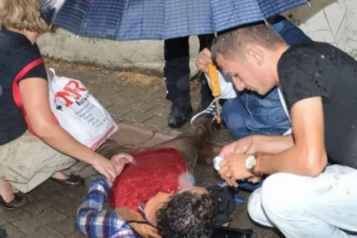 Öğrencilerin Kavgası Kamerada