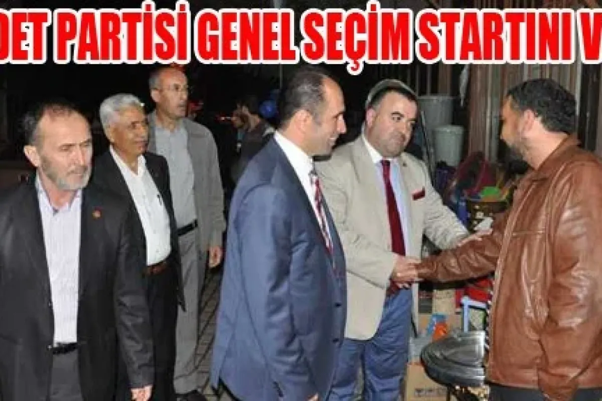 Saadet Partisi İnegöl'de Seçim Startını Verdi.