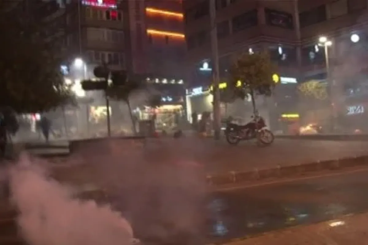Işid Protestosunda Gerginlik