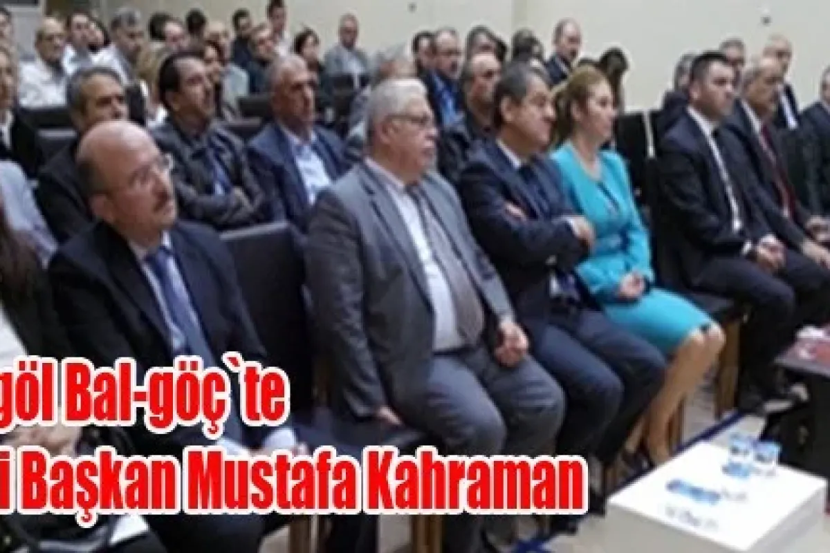 İnegöl Bal-göç`te Yeni Başkan Mustafa Kahraman