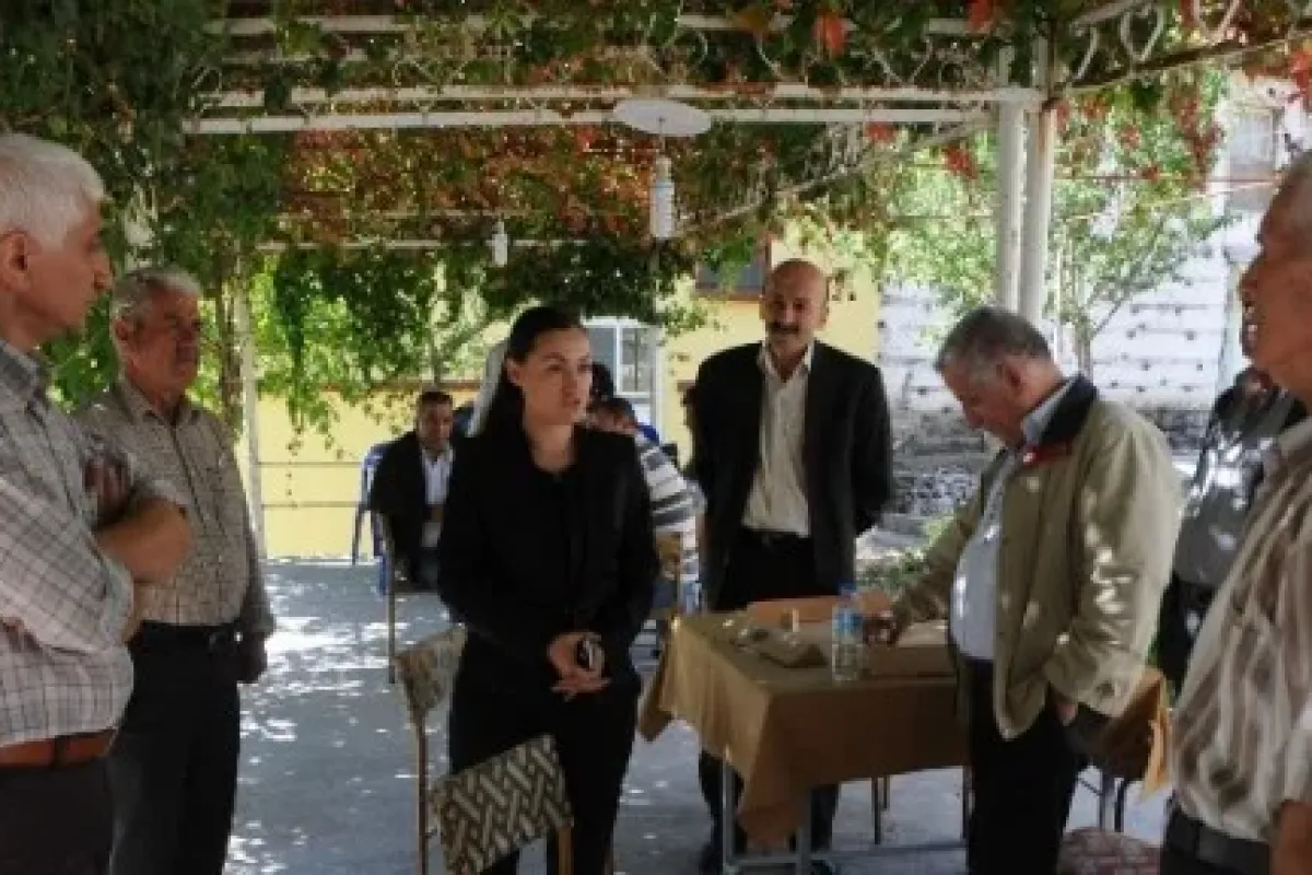 Kadın Eli Değen Ilçe Huzuru Buldu