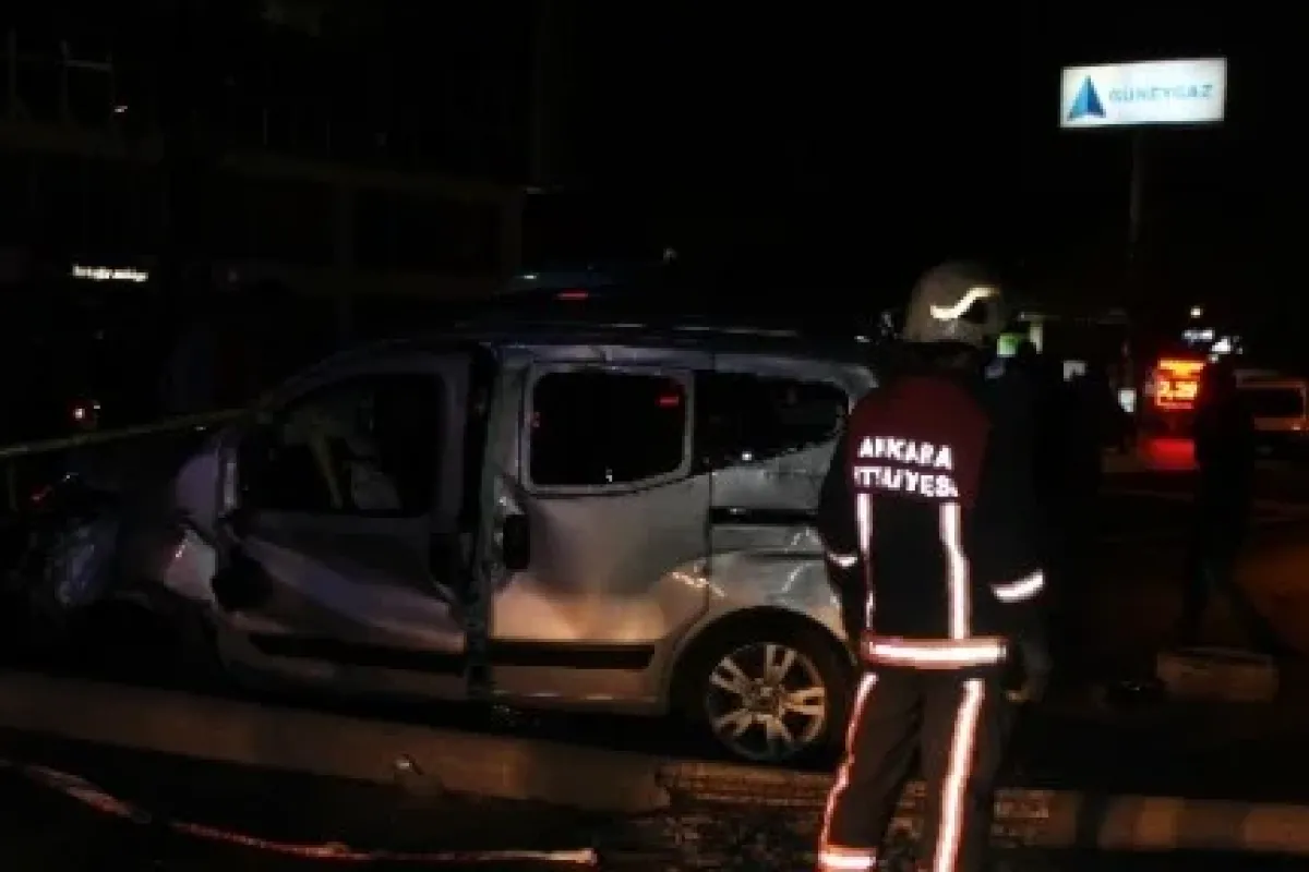 Başkent’te Kaza: 1 ölü, 8 Yaralı