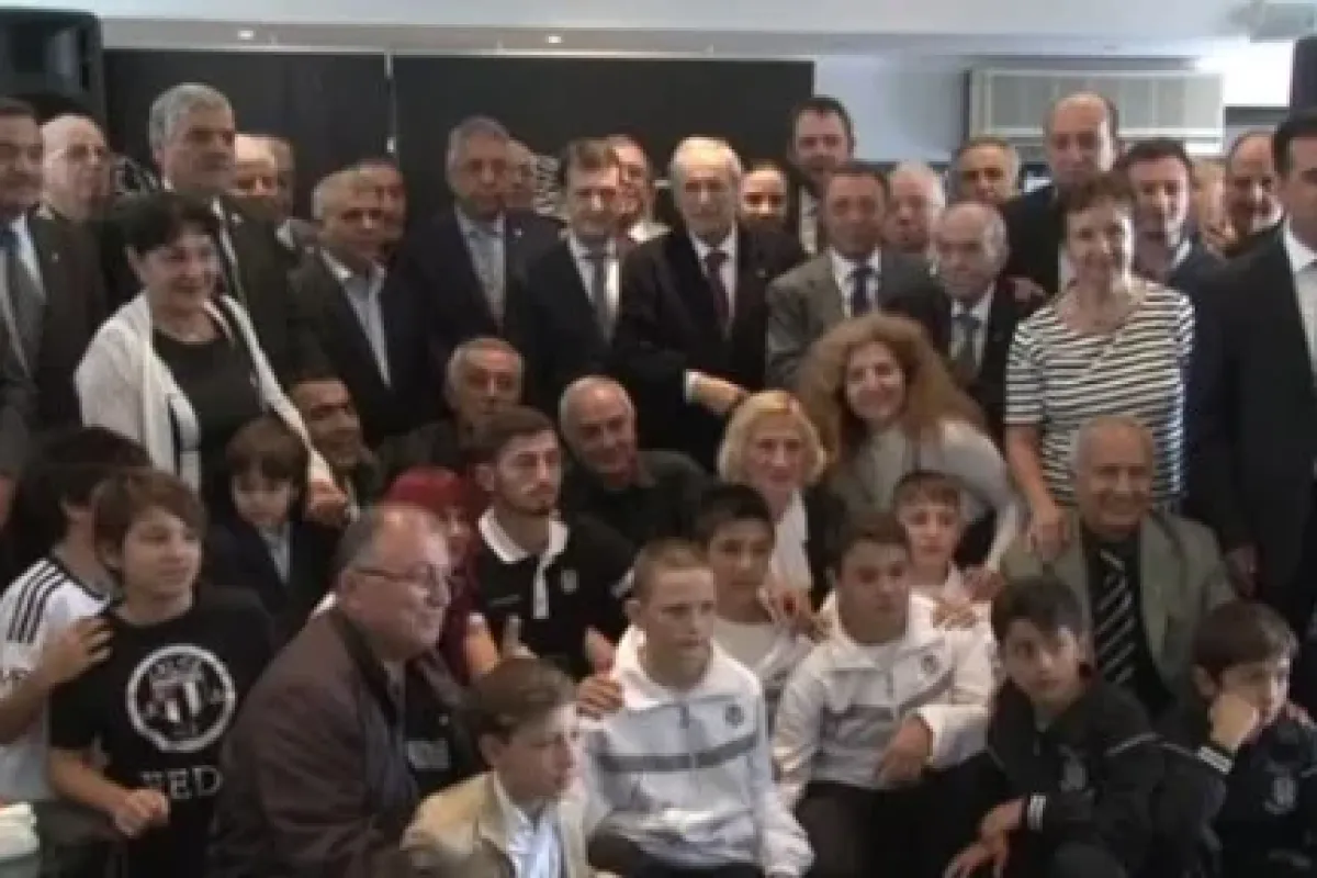 Beşiktaş Kulübü’nde Bayramlaşma Töreni Yapıldı
