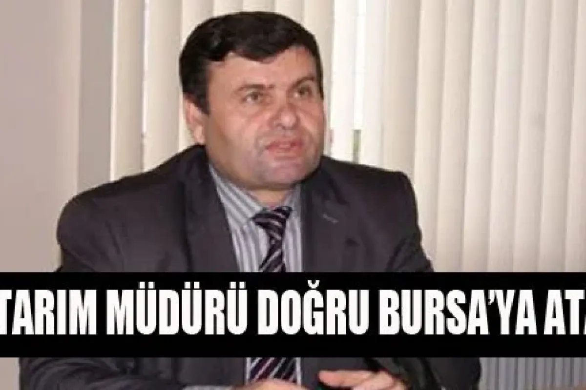 Mahmut Doğru Bursa'ya Atandı