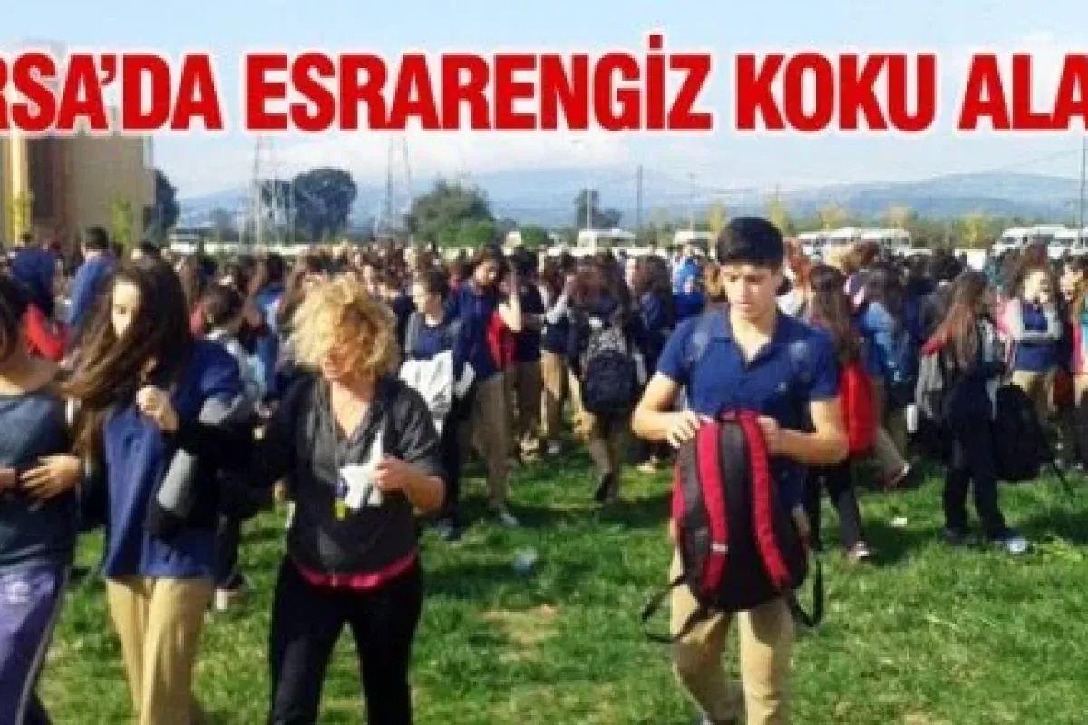 Bursa'da esrarengiz koku!