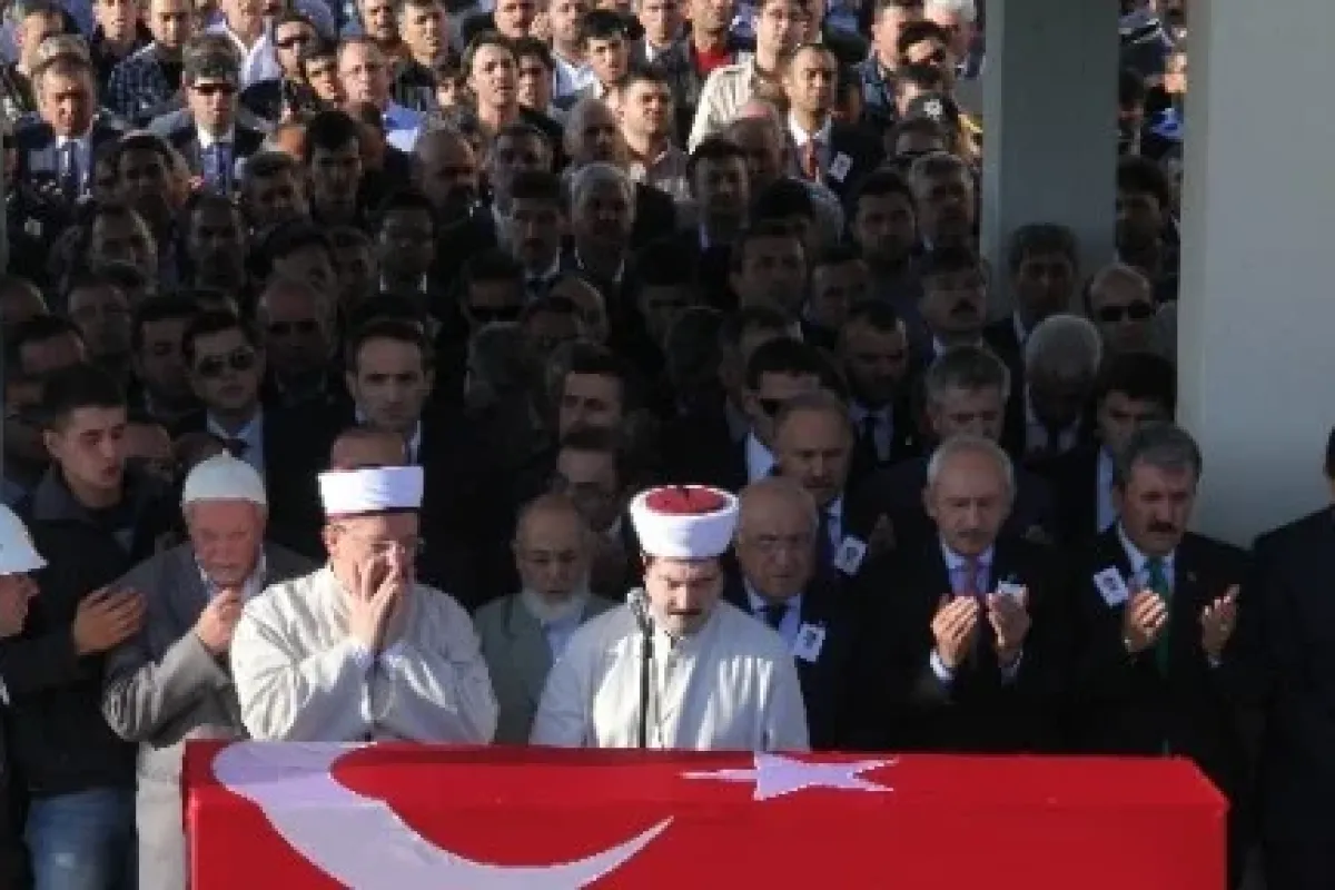 Şehit Emniyet Müdür Yardımcısına Veda