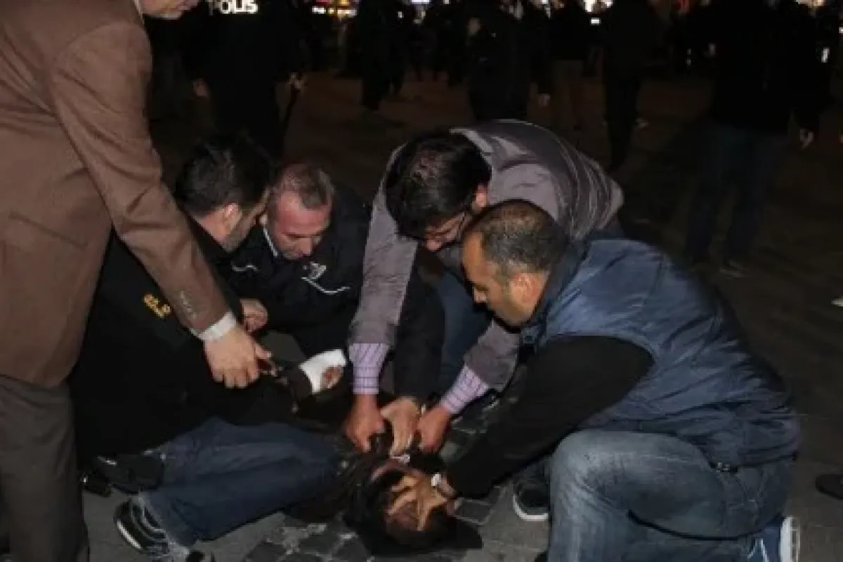 Çanakkale’de Olaylı Protesto